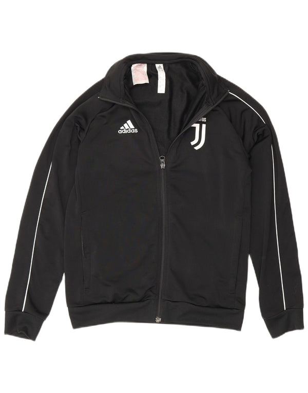 Giacca sportiva Adidas da ragazzo Juventus Graphic 11-12 anni nera sportiva