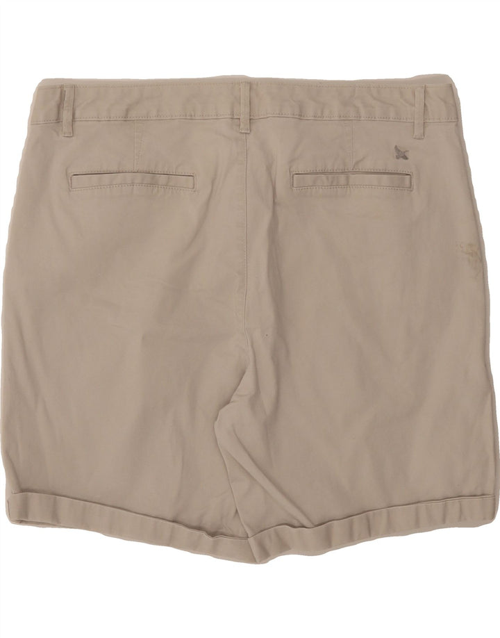 EDDIE BAUER Womens Chino Shorts US 14 XL W36 Grey Cotton Vintage Eddie Bauer and Second-Hand Eddie Bauer from Messina Hembry 
