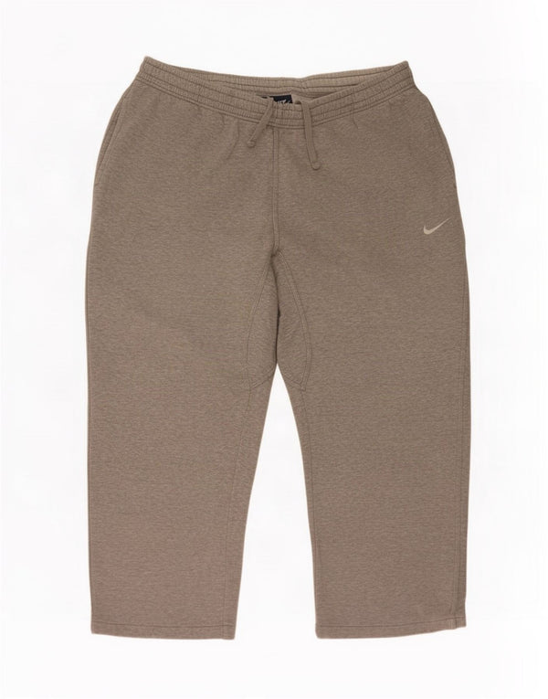Nike Mens Tracksuit Trousers 2XL Grey Flecked Cotton