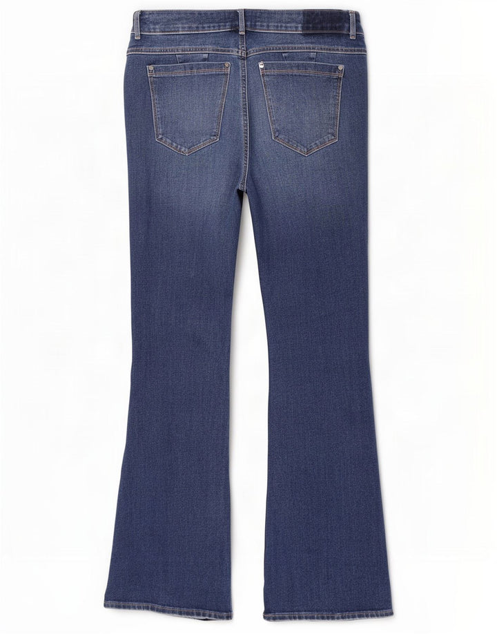 Jeans svasati Magic Slim da donna Marks & Spencer UK 14 Large W30 L30 Blu
