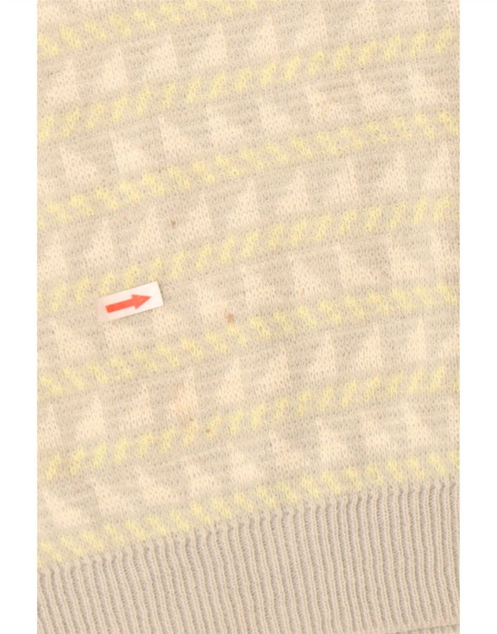 Canotta da uomo James Dillon Canotta geometrica grigia media