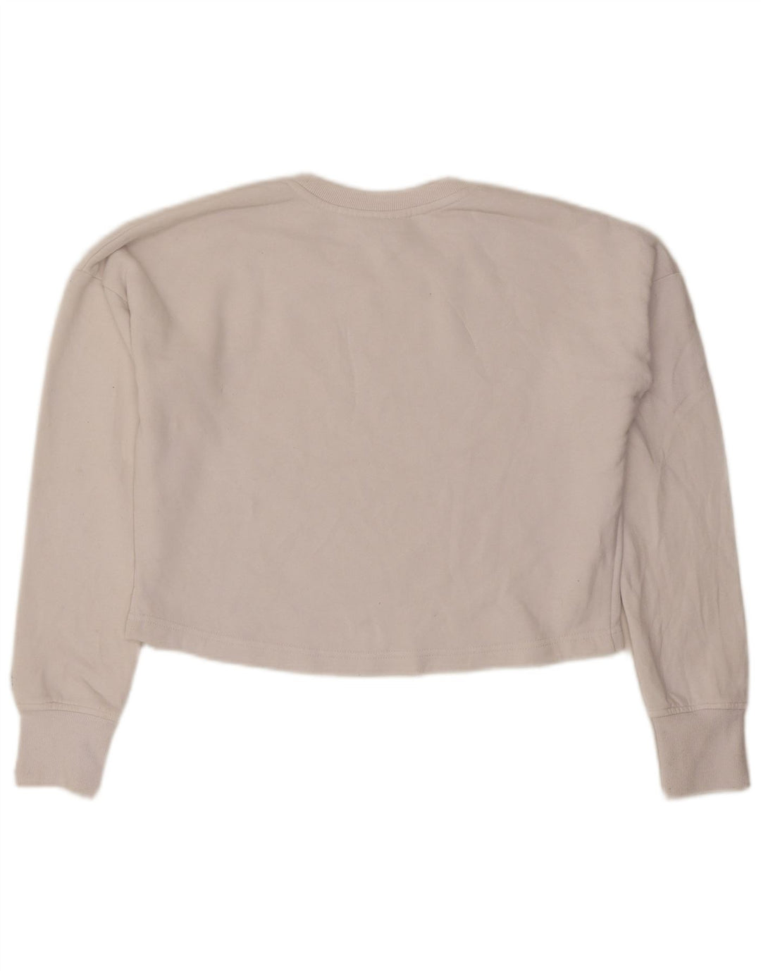 Felpa con grafica corta oversize da donna Champion, taglia UK 10, piccola, bianca