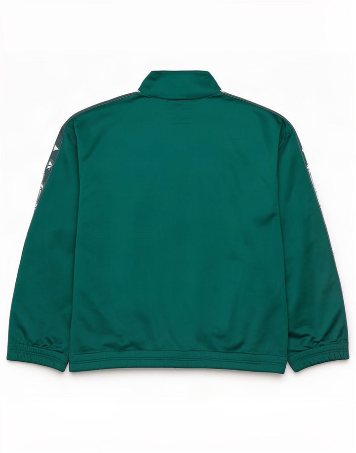 Giacca da ginnastica grafica da uomo Diadora Large Green Colourblock