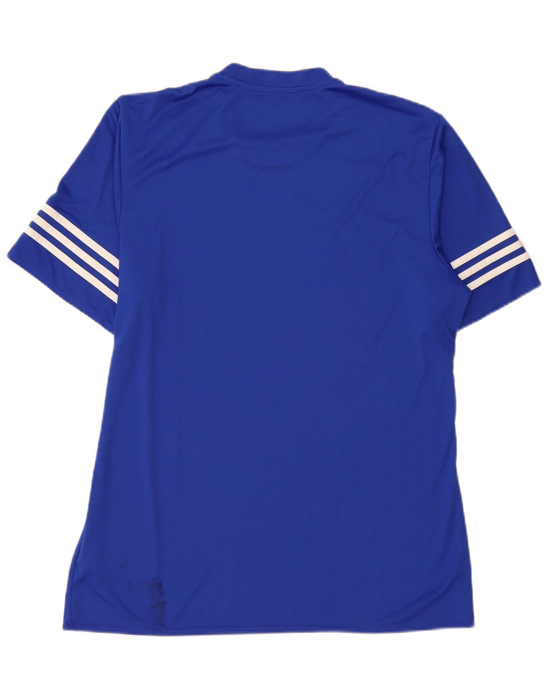 T-shirt Adidas Climalite da uomo, grande, in poliestere blu