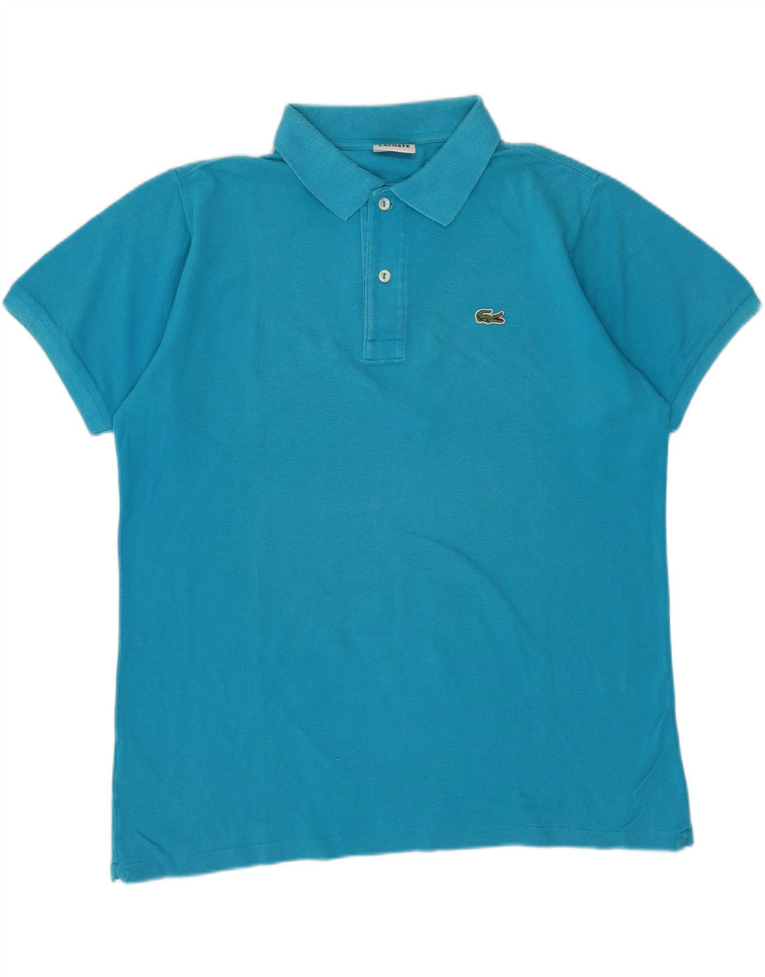 Polo da uomo LACOSTE taglia 4 cotone blu medio