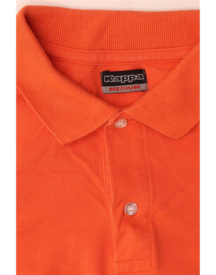 Polo Kappa Uomo Cotone Arancione Medio