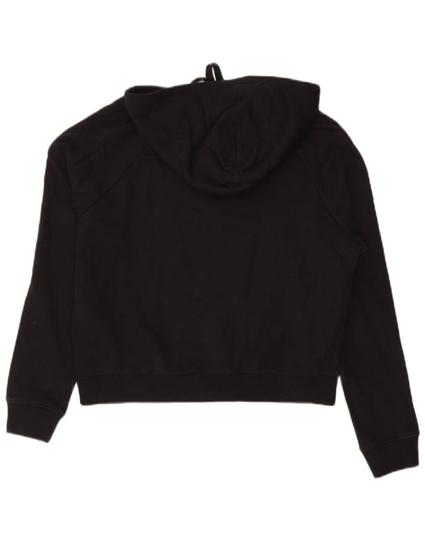 Felpa con cappuccio grafica oversize da donna Vans UK 10 Small in cotone nero