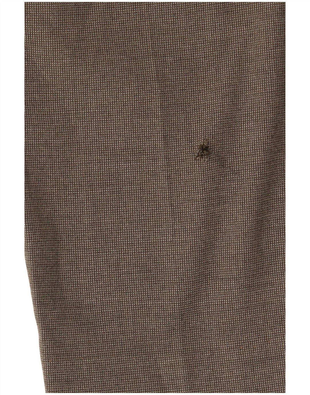 Pantaloni casual slim fit da uomo Marks & Spencer W36 L29 poliestere marrone