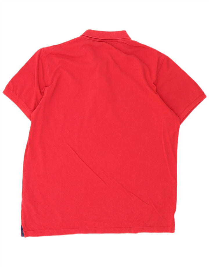 Polo da uomo Gant XL in cotone rosso
