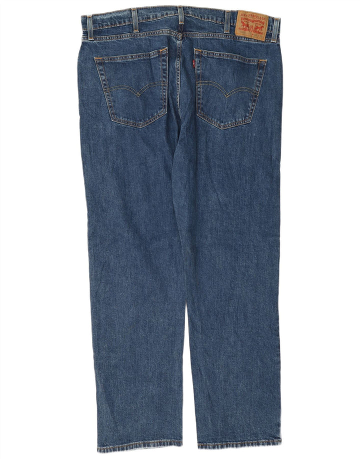 Levi's Uomo 505 Jeans dritti W40 L32 Cotone Blu