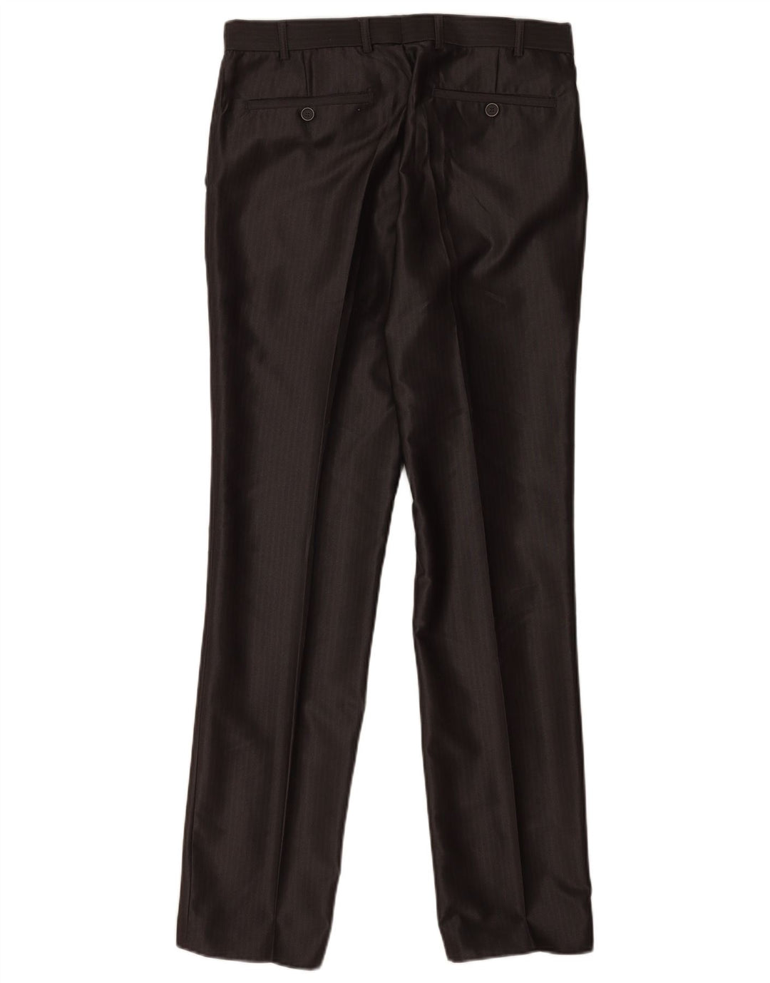 Pantaloni da Abito Dritti da Uomo Angelo Litrico IT 48 Medio W32 L33 Grigio