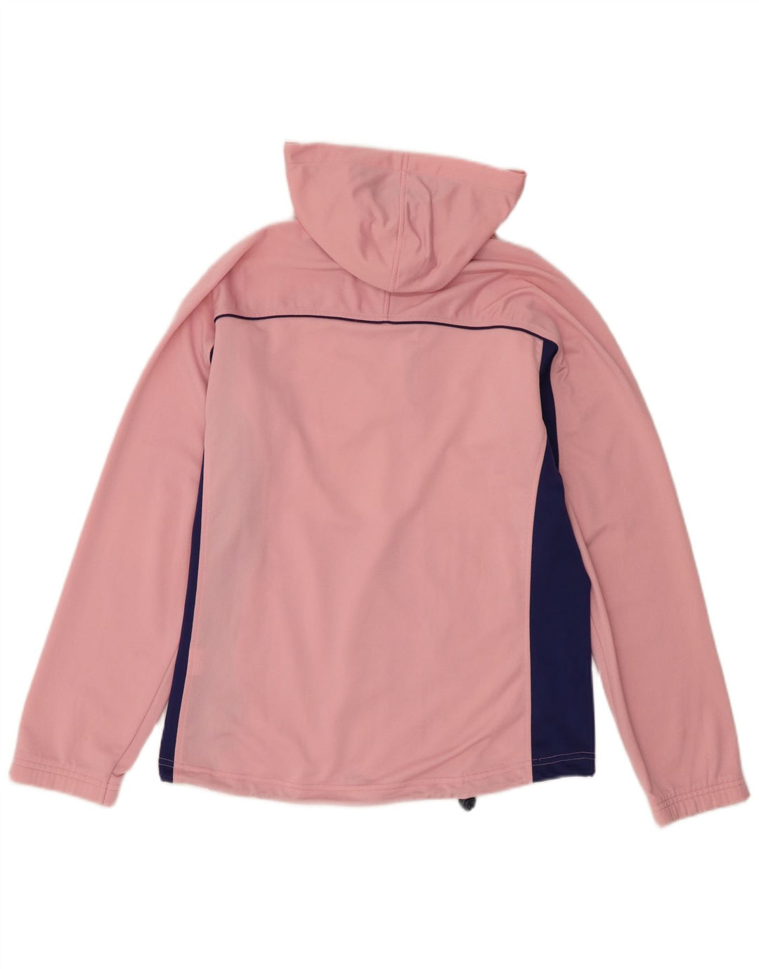Giacca sportiva da donna con cappuccio Asics UK 14 Medium Pink Colourblock