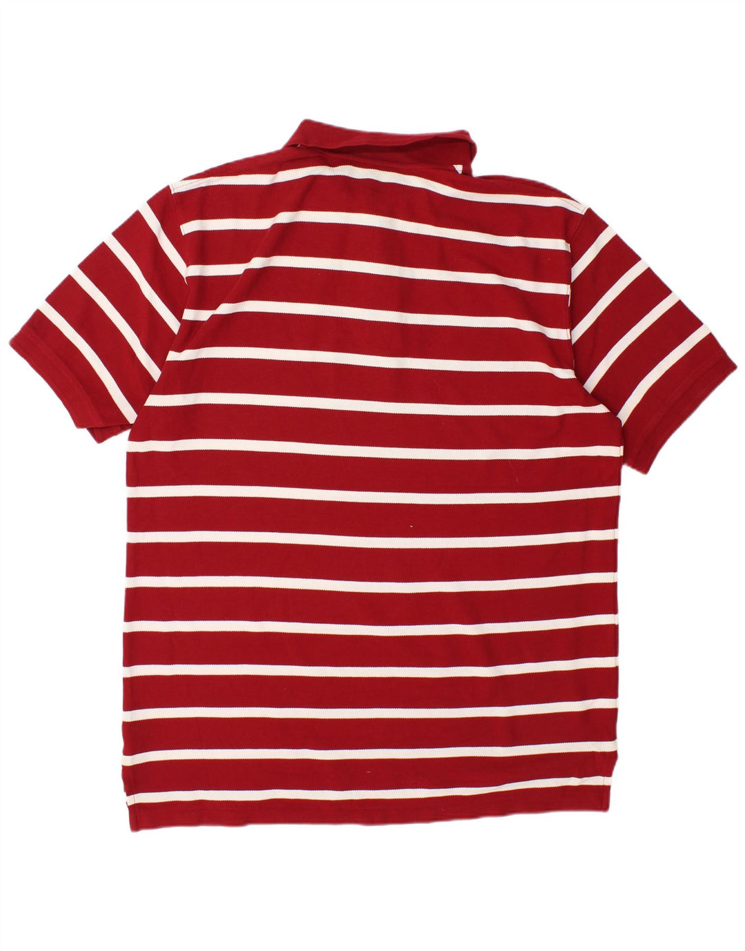 Polo da uomo L.L.BEAN in cotone a righe marroni grandi