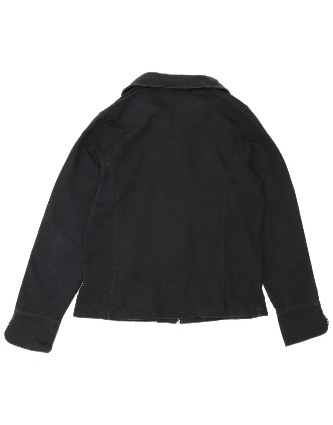 Giubbotto bomber da donna Marks & Spencer UK 14 cotone nero medio