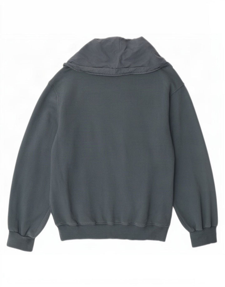 Felpa oversize da donna Zara UK 14 Cotone grigio medio
