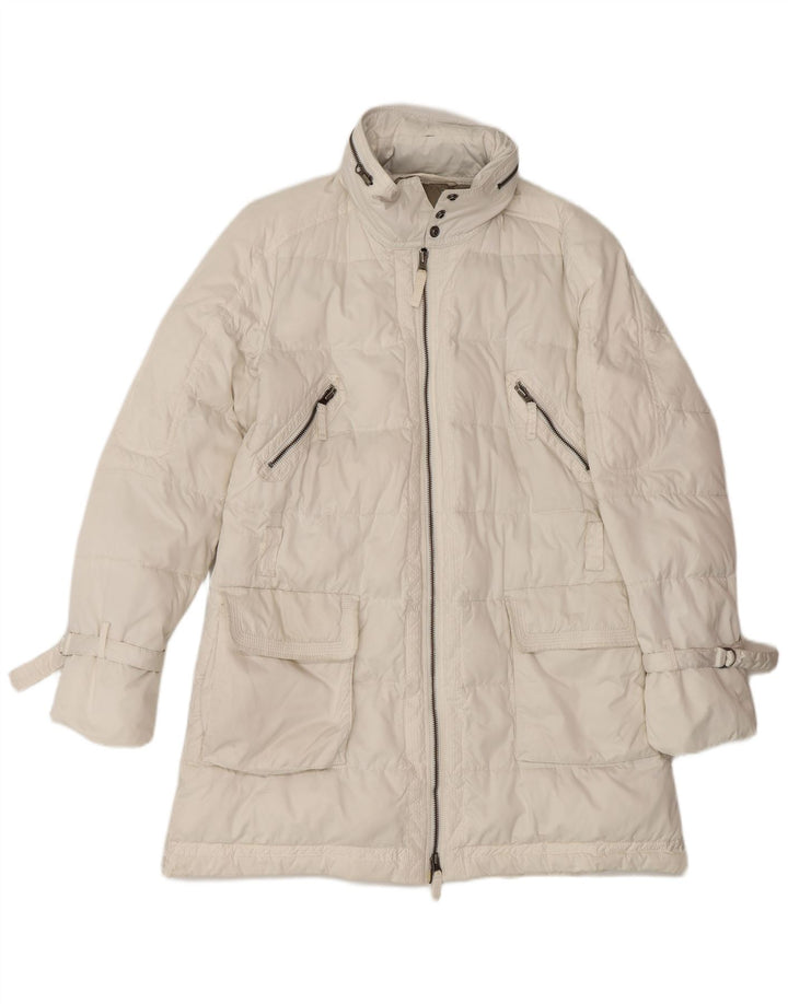 Cappotto imbottito da donna Marlboro Classics EU 46 XL Poliestere bianco