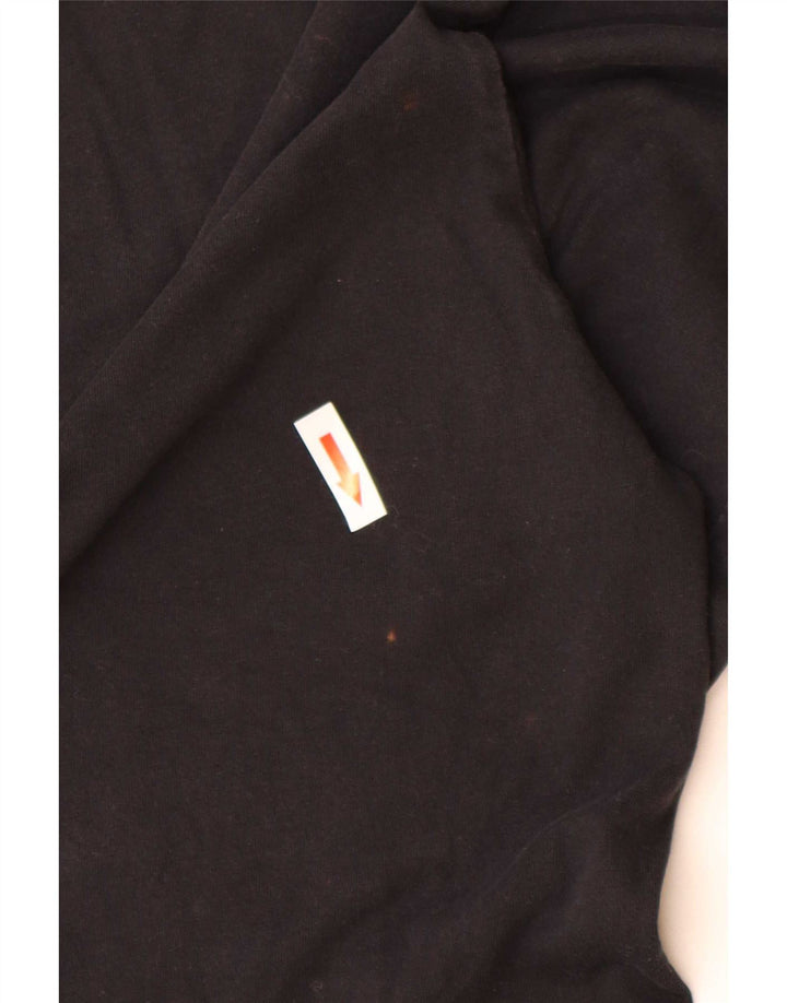 T-shirt da uomo Puma Top in cotone nero medio