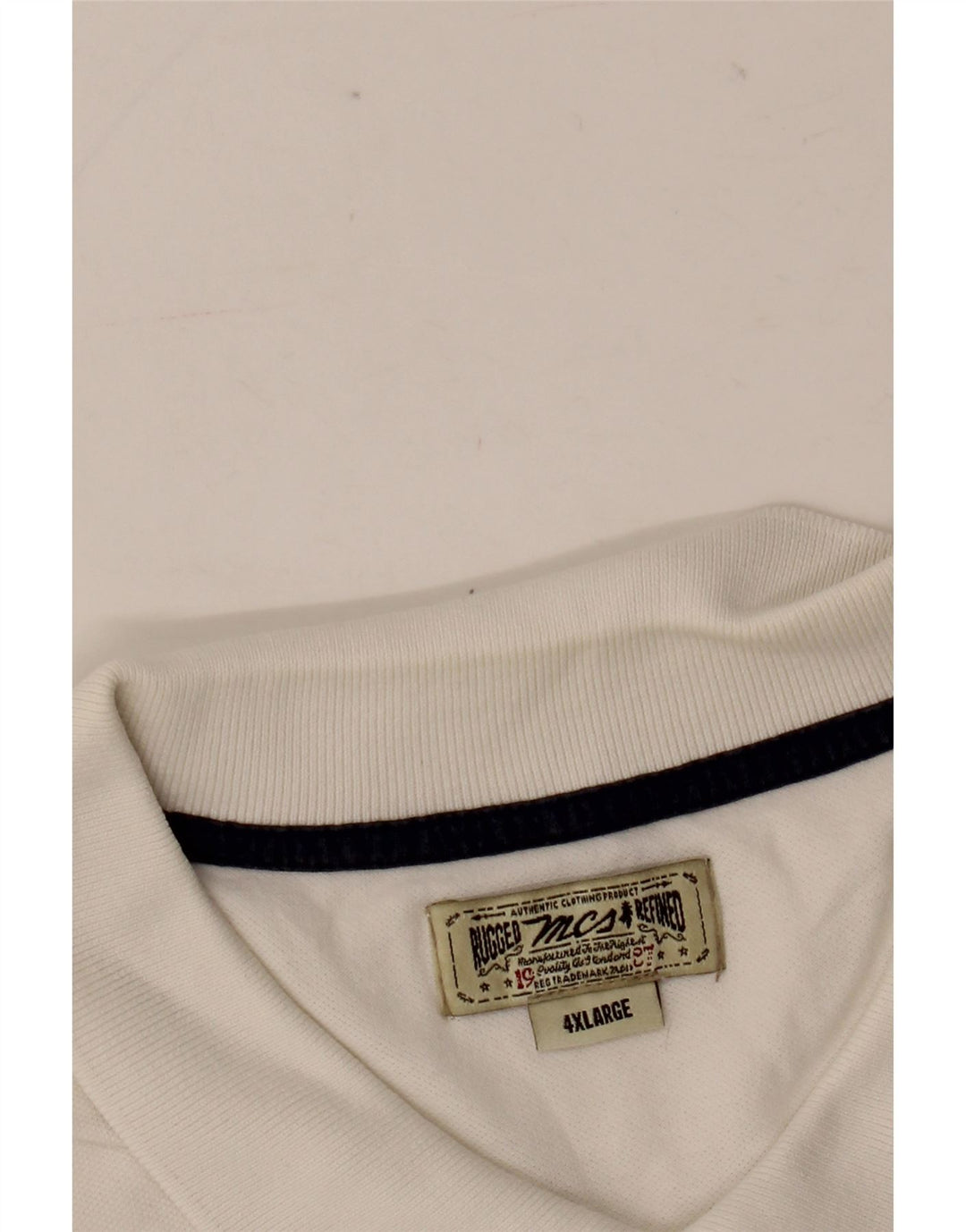 Polo da uomo Marlboro Classics 4XL Bianca