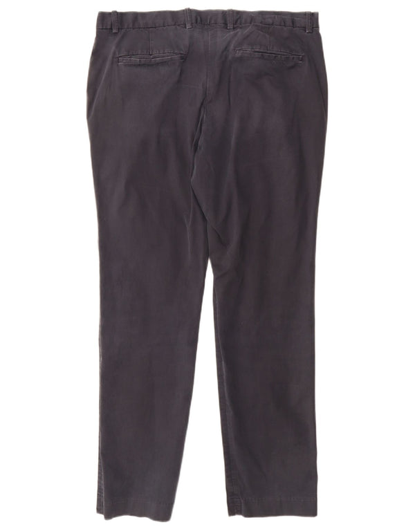 Pantaloni chino slim fit autografi da uomo Marks & Spencer W36 L31 blu navy