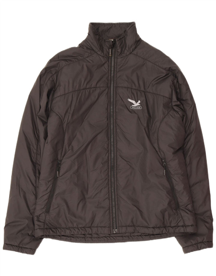 SALEWA Giacca imbottita interna da uomo EU 48 Medium Black Poliammide Sports