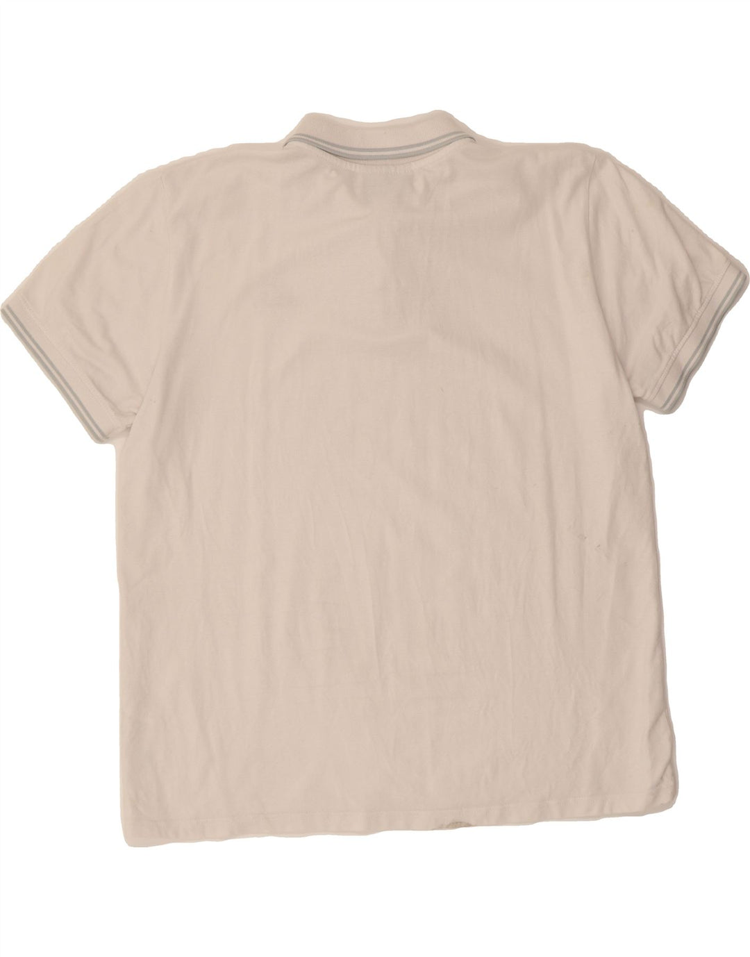 KAPPA Mens Polo Shirt XL White Cotton Vintage Kappa and Second-Hand Kappa from Messina Hembry 