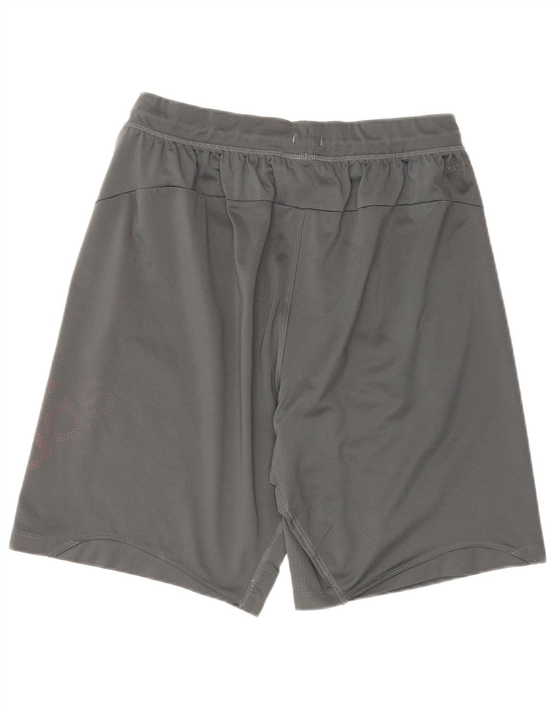 Pantaloncini sportivi grafici da uomo Adidas piccoli in poliestere grigio