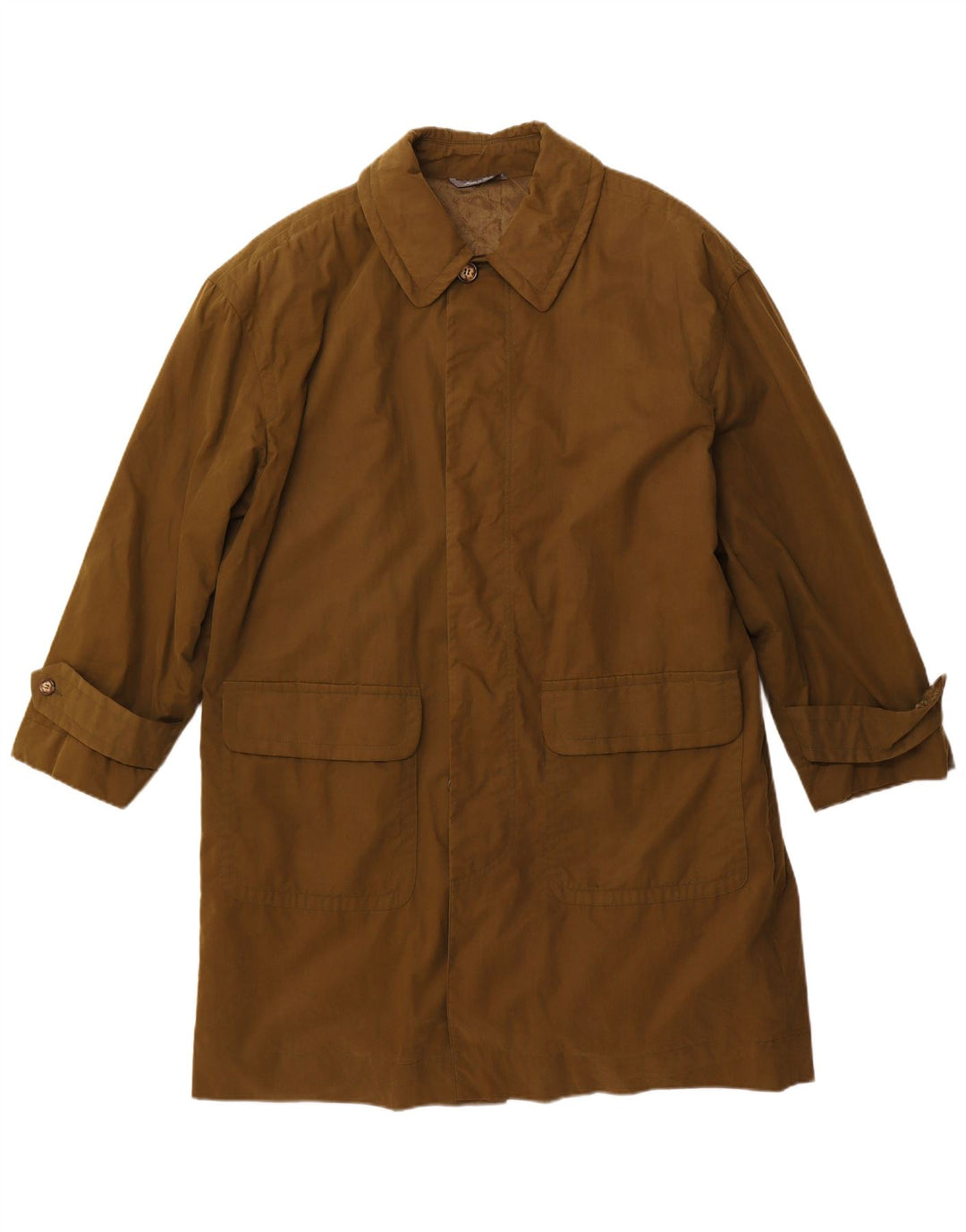 Cappotto da uomo BYBLOS IT 50 Large in cotone kaki