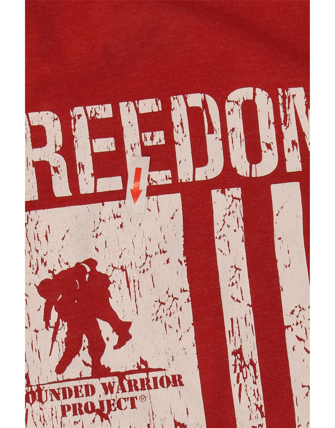 T-shirt grafica da uomo vestibilità ampia Under Armour piccola rossa