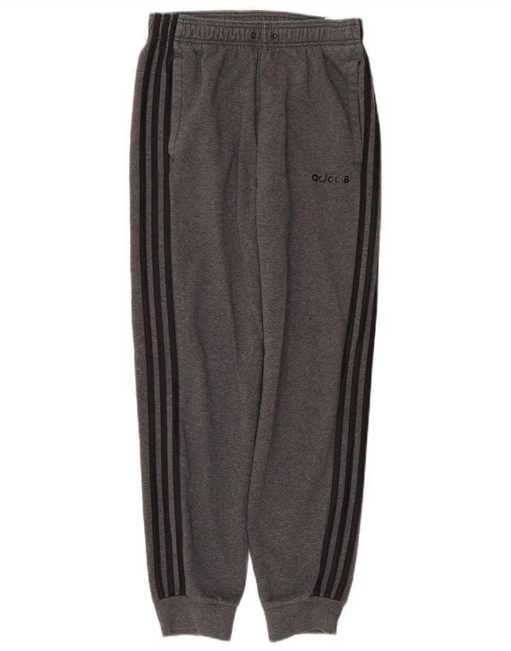 Tuta intera ADIDAS da uomo con grafica piccola in cotone grigio