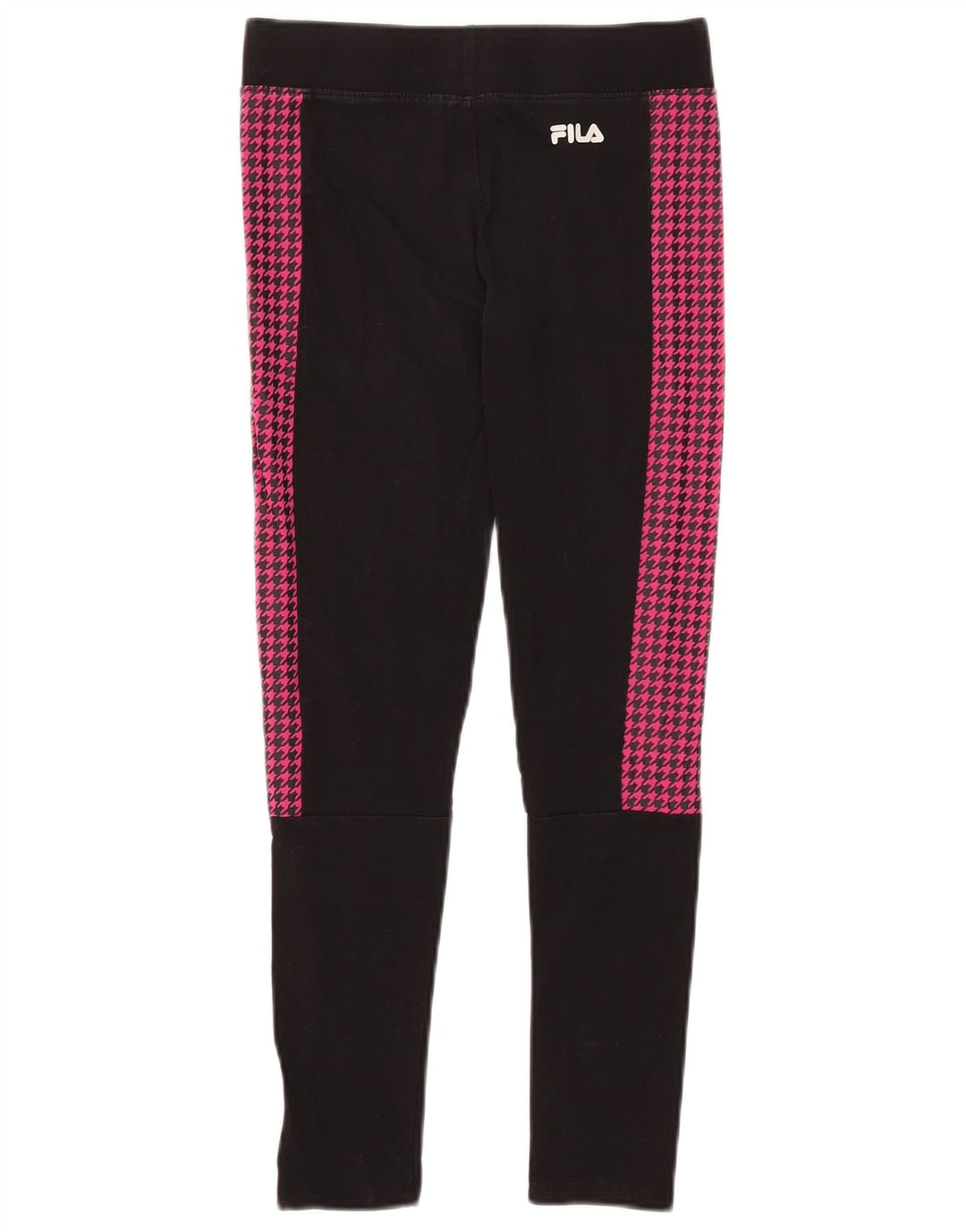 Leggings Bambina Fila 11-12 Anni Pied De Poule Nero