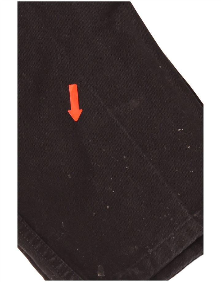 Pantaloni chino dritti da uomo Levi's W32 L27 cotone nero