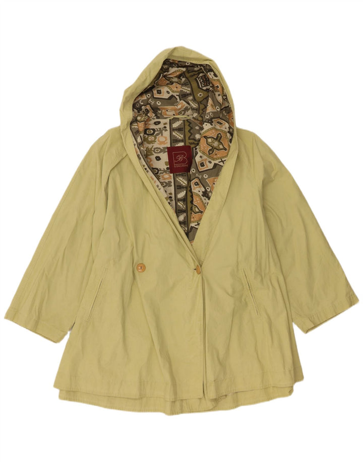 Cappotto a mantella con cappuccio da donna B.Ballarini UK 22 3XL Verde