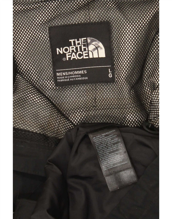 Giacca a vento con cappuccio da uomo The North Face UK 40 Large Poliestere nero