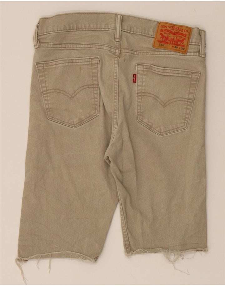 LEVI'S Mens 510 Denim Shorts W30 Medium Beige Cotton Vintage Levi's and Second-Hand Levi's from Messina Hembry 