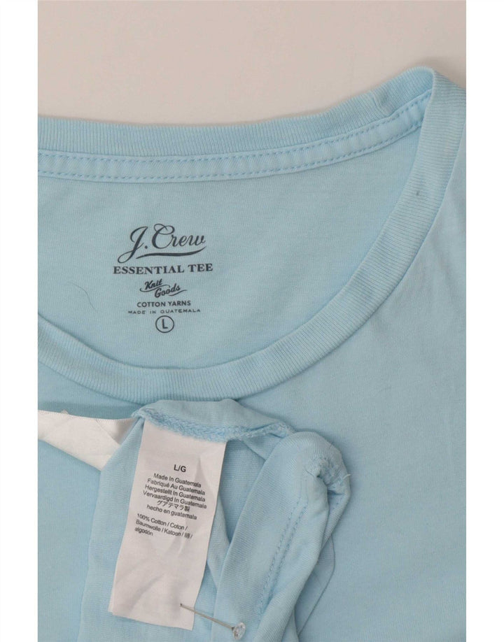T-shirt da uomo J. Crew Top grande in cotone blu