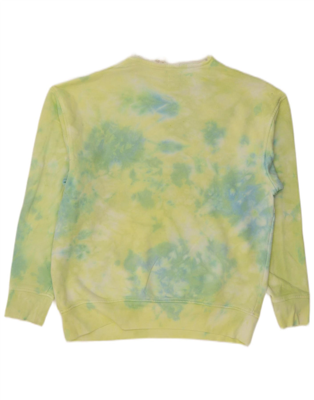 Levi's Felpa con grafica rilassata da uomo in cotone tie dye verde medio