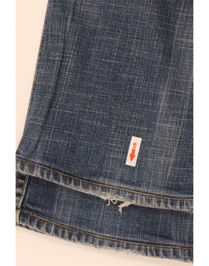 Levi's Donna 627 Jeans dritti W28 L28 Cotone blu