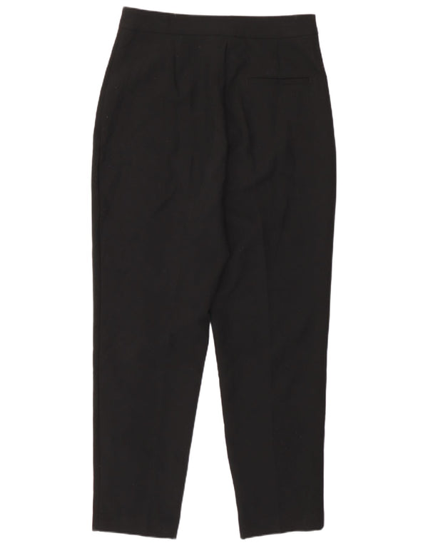Pantaloni corti affusolati da donna Zara medi W28 L23 poliestere nero