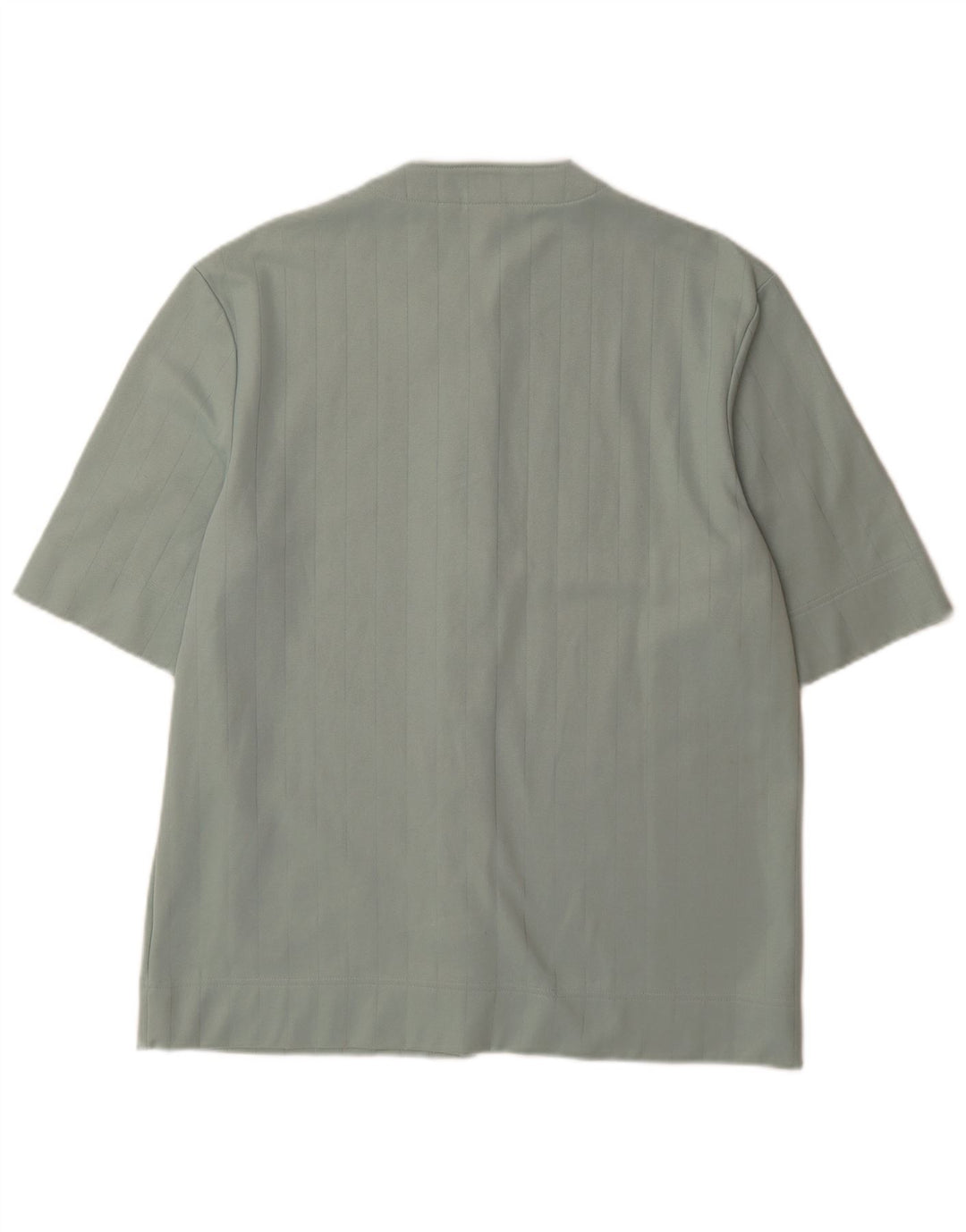 Camicia a maniche corte da donna ADIDAS UK 14 Cotone verde medio