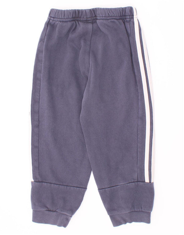 Pantaloni da tuta da ragazzo Adidas Joggers 2-3 anni in cotone blu navy