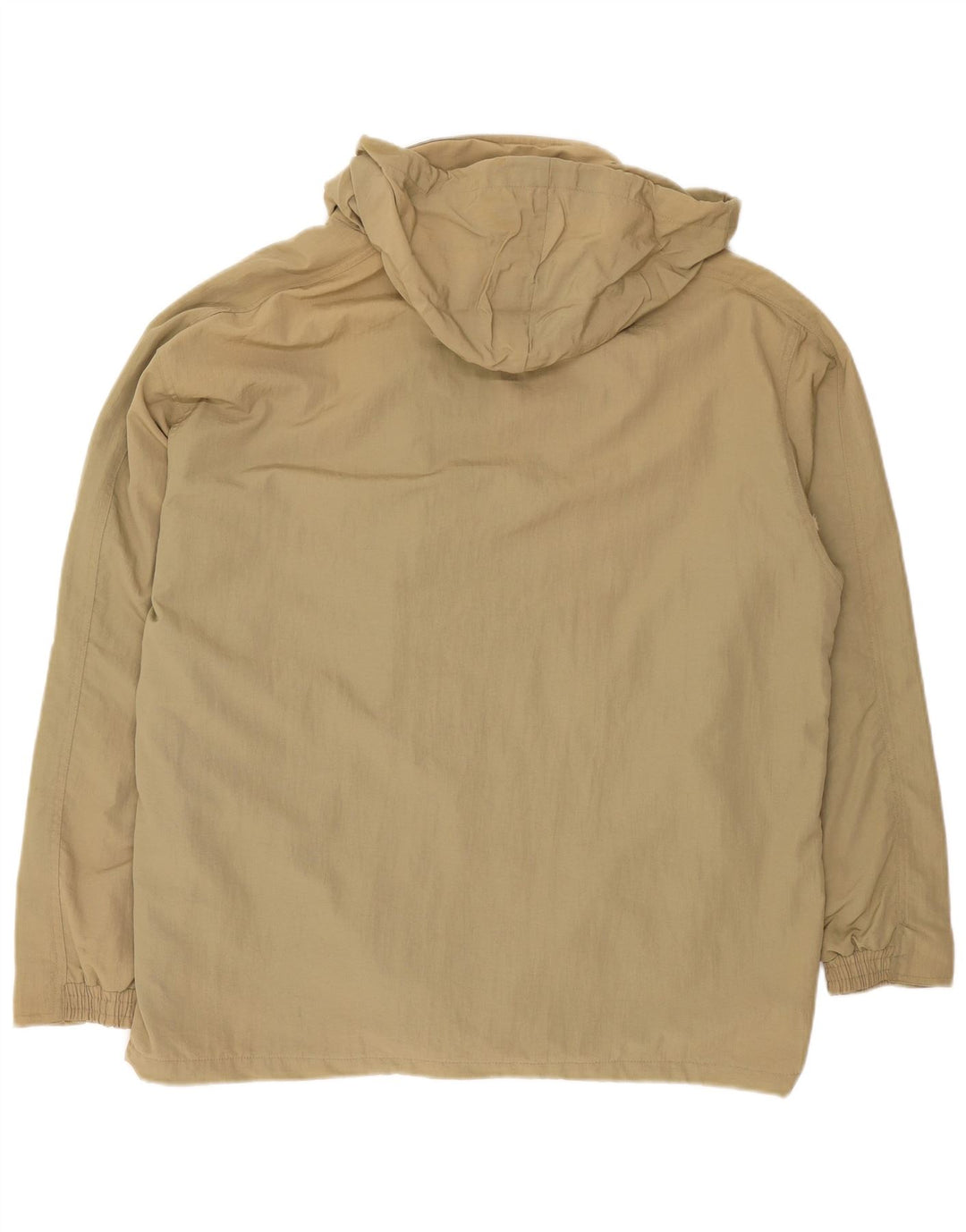 Giacca antipioggia da uomo Diadora vestibilità ampia con cappuccio UK 40 Large Beige Poliammide