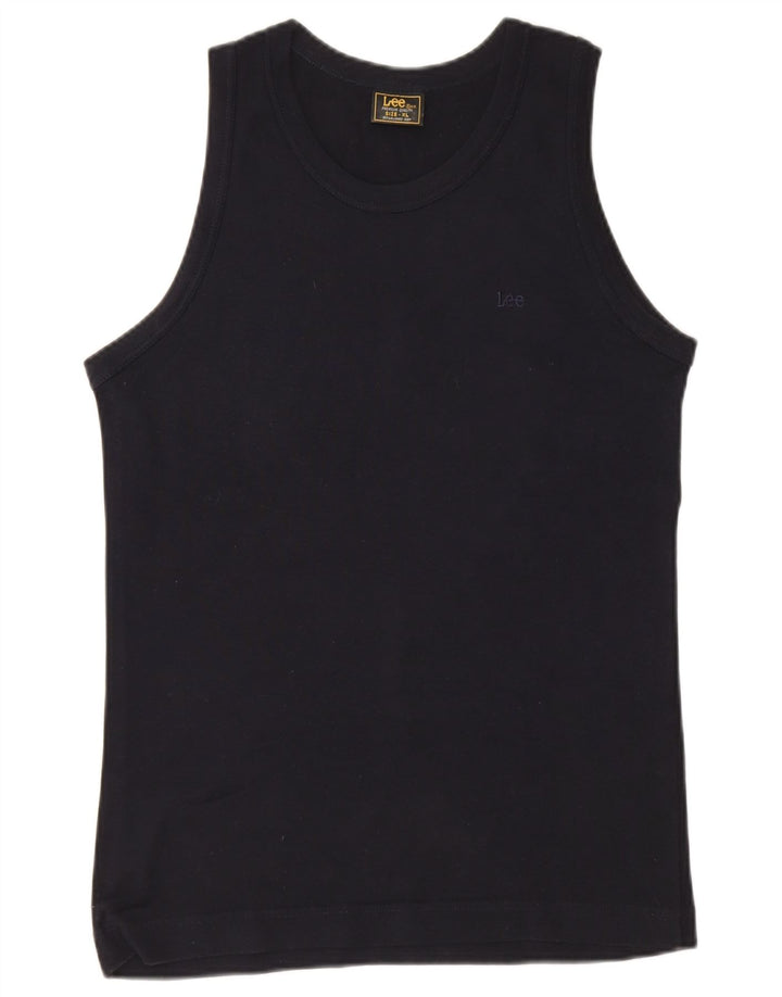 Canotta da uomo Lee XL XL in cotone blu navy