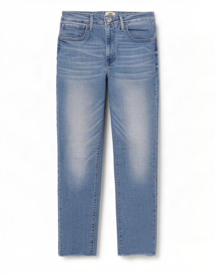 Jeans cropped da donna Levi's W30 L25 cotone blu