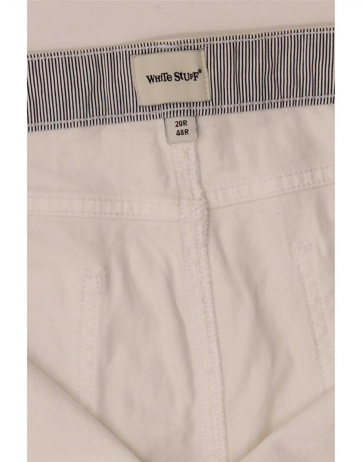 Pantaloncini casual da donna White Stuff UK 20 2XL W40 Cotone