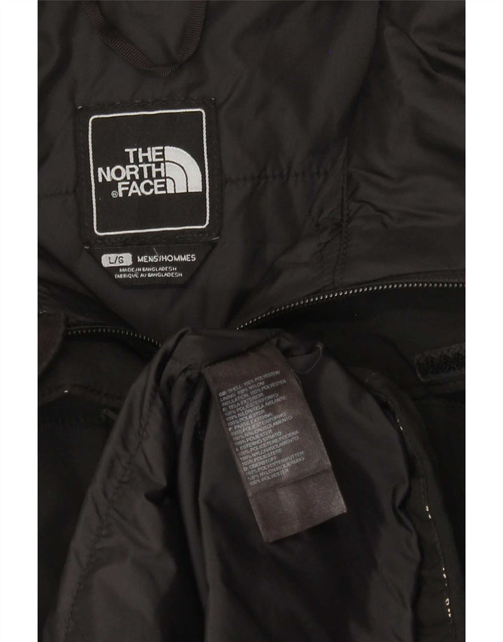 Giacca a vento con cappuccio da uomo The North Face UK 40 Large Poliestere nero