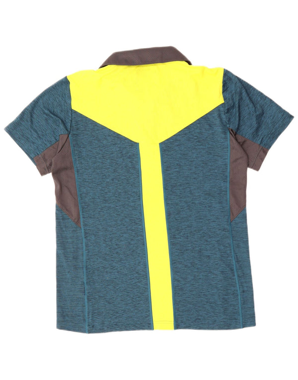 Polo grafica da uomo Asics Cricket Australia, grande, colore blu