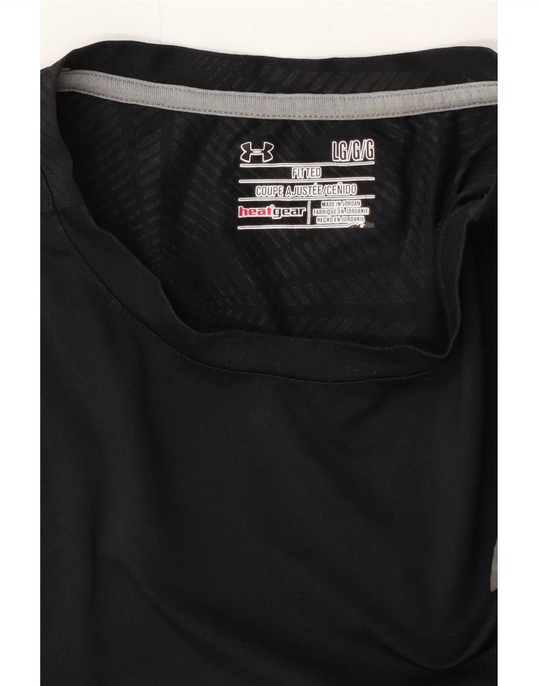 Maglietta Under Armour da uomo Heat Gear, grande, nera