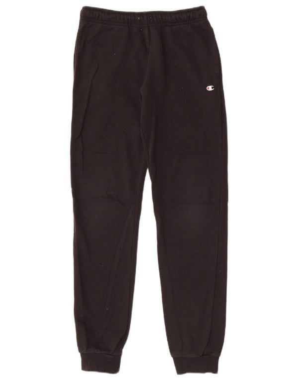 Pantaloni da tuta da ragazzo Champion da jogging 11-12 anni grandi neri