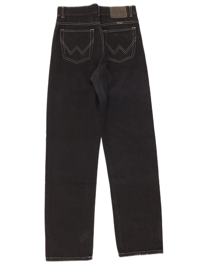 Jeans dritti da uomo Wrangler W34 L34 cotone nero