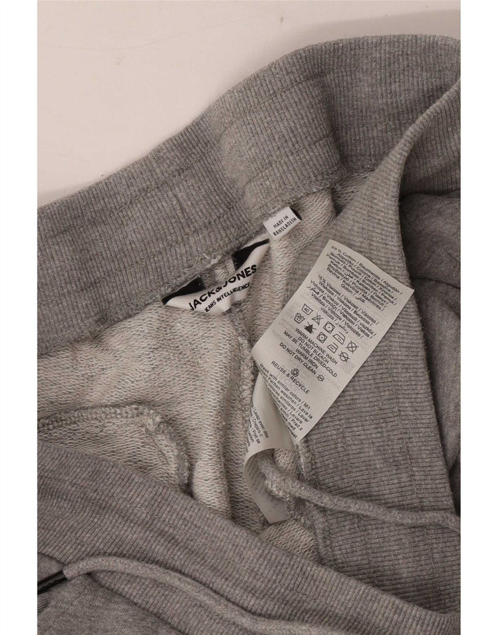 Jack & Jones Pantaloni da tuta da uomo Joggers Cotone chiazzato grigio medio